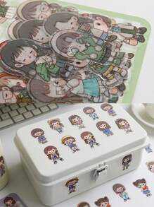 40 cái Cartoon Graphic ngẫu nhiên Sticker - Nhiều màu - Xem 5