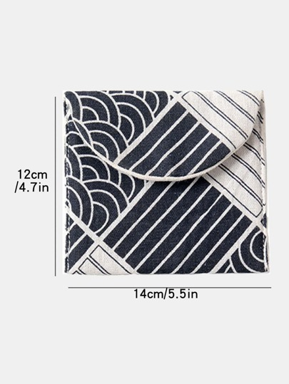 1 pièce Sac de rangement aléatoire pour serviettes hygiéniques