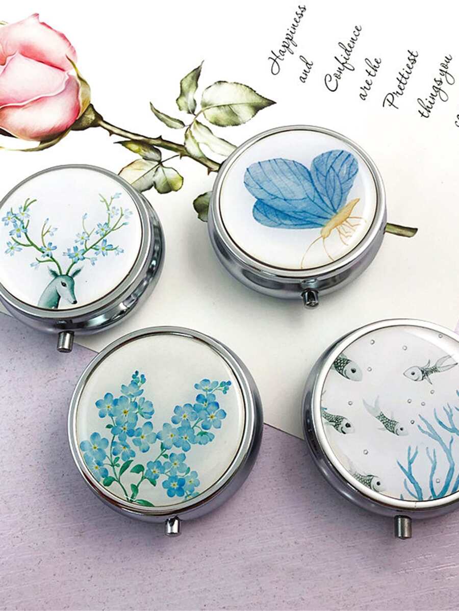 1入組隨機圖案收納藥盒 - 彩色 - 查看 1