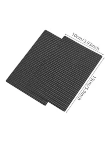 2pcs Multifunction Shockproof Furniture Pad - Black - View 2
