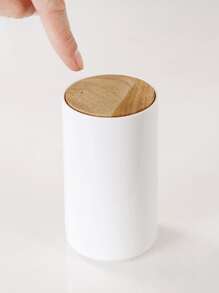 1pc Swab Storage Box - White - View 3