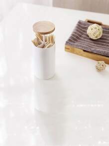 1pc Swab Storage Box - White - View 6