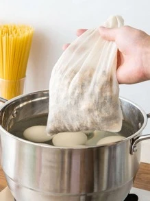 1個 ドローストリング フィルターバッグ - ホワイト - チェックする 1