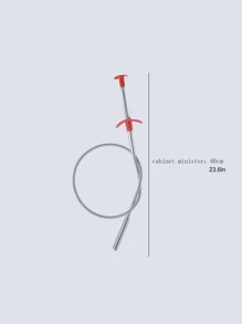 1pc Sink Sewer Dredge Tool - Orange - View 2