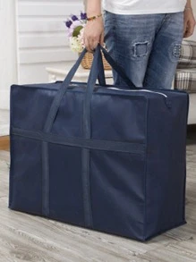 1pc Random Quilt Storage Bag, Large Portable Clothing Packing Bag For Household Room Decor Home Decor Fall Decor Bedroom Decor - Multicolor - View 1