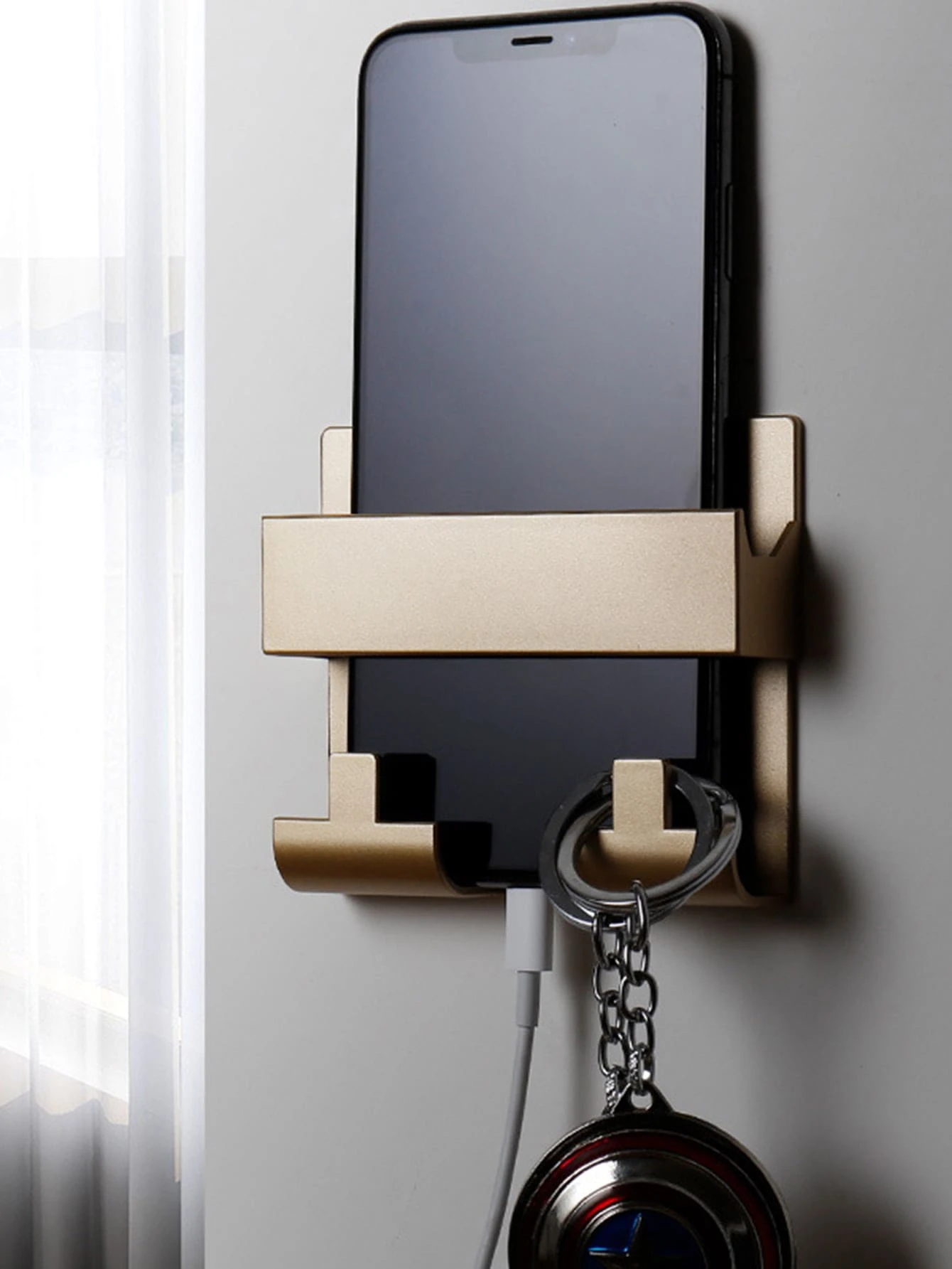 1入組掛壁式隨機收納架 - 彩色 - 查看 1