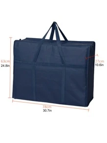 1pc Random Quilt Storage Bag, Large Portable Clothing Packing Bag For Household Room Decor Home Decor Fall Decor Bedroom Decor - Multicolor - View 2