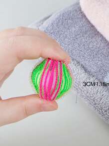 6 piezas Bola de lavandería de color mixto - Multicolor - Ver 7