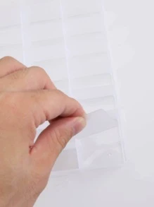 1入組多格收納盒 - 白色 - 查看 4