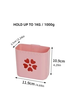 Hộp lưu trữ phòng tắm treo tường 1pc - Nhiều màu - Xem 2