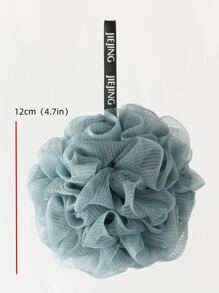 1 件装普通泡沫浴球家居浴室装饰秋季装饰返校节 - 藍色 - 查看 4