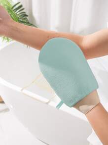 1 件装纯色沐浴手套浴室装饰夏季 - 薄荷綠 - 查看 1