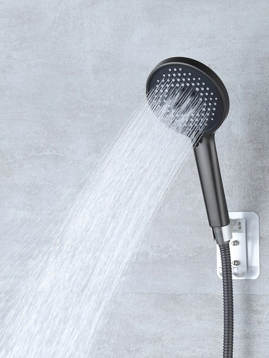 1 pieza Aspersor de ducha de mano ABS ducha moderno presurizado para cuarto de baño - Gris Oscuro - Ver 1