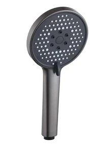 1 pieza Aspersor de ducha de mano ABS ducha moderno presurizado para cuarto de baño - Gris Oscuro - Ver 4