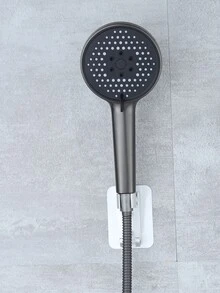 1 pieza Aspersor de ducha de mano ABS ducha moderno presurizado para cuarto de baño - Gris Oscuro - Ver 7
