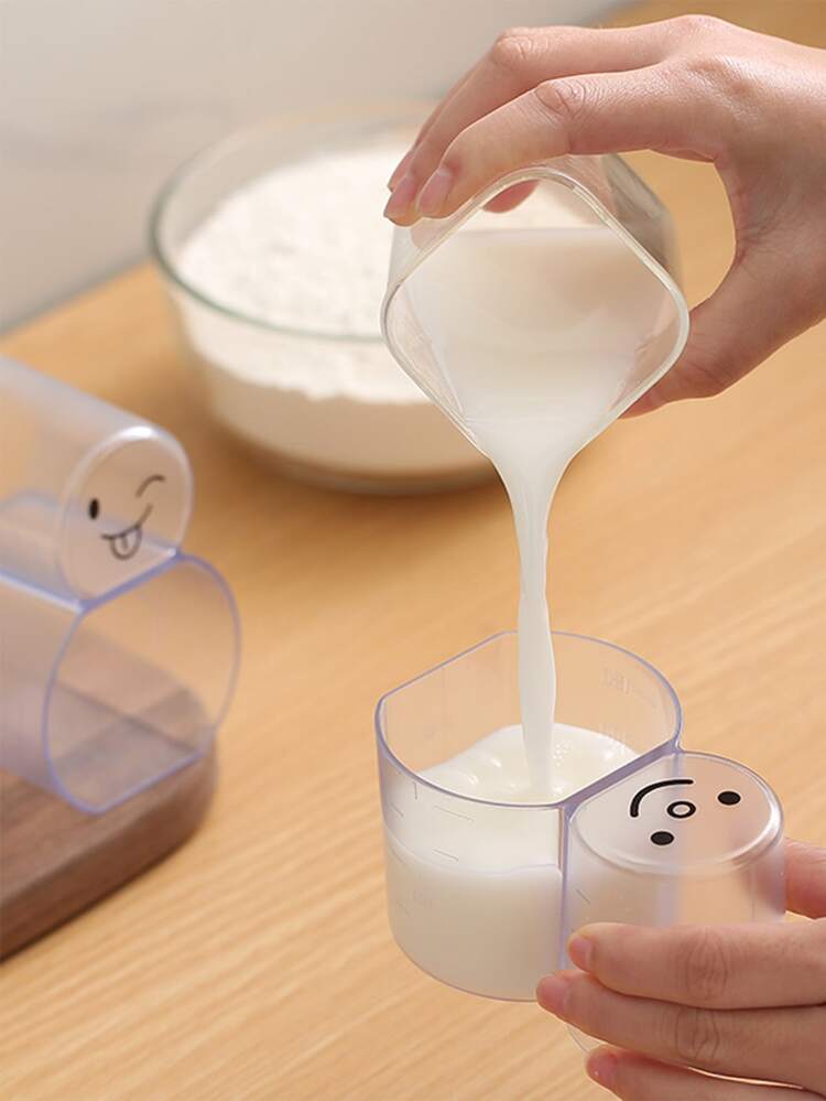 2-In-1 Graduated Measuring Cup And Rice Scoop, Liquid Measuring Cup, Multi-Functional Rice Measuring Spoon, Single