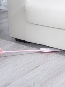 1入組隨機顏色除塵刷和10入組替換無紡布適用於家庭臥室廚房長柄除塵工具 - 彩色 - 查看 7