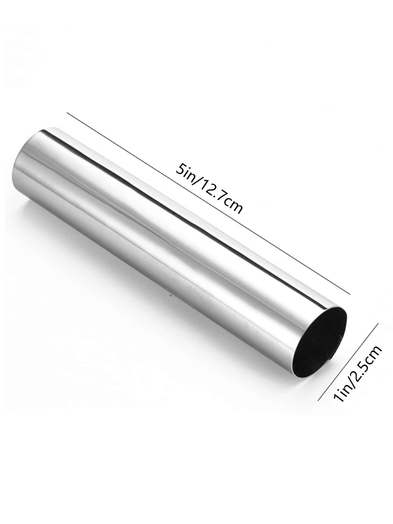 Large Stainless Steel Danish Horn Tube Croissant Tool For Baking Pastry, 3/5/10pcs