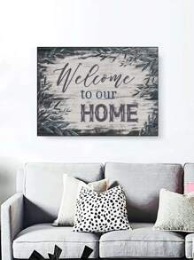 Slogan Graphic DIY Diamond Unframed Painting - Multicolor - View 7