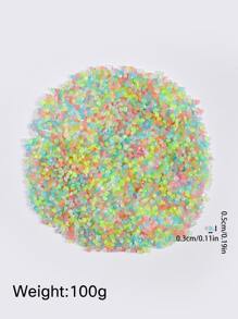 4300入組/袋夜光石夜光鵝卵石家庭花園裝飾室外庭院草坪路徑裝飾水族館發光石