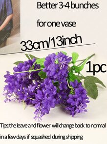 Nejlue Artificial Flowers/Plants1111 Home & Living 1 Ramillete De Lavanda Artificial - Morado - Ver 2