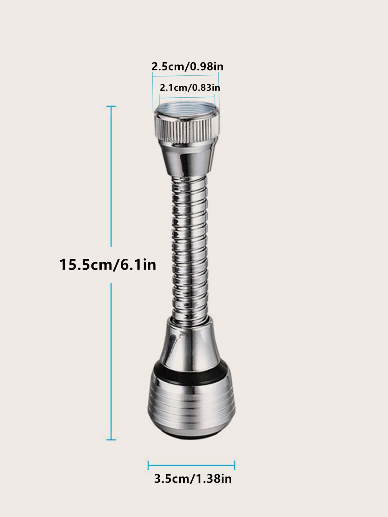 قطعة واحدة صنبور مقاوم للرذاذ موسع مع مزدوج قابل ل...