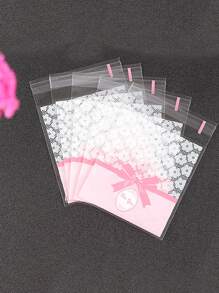 100入組蝴蝶結圖案餅乾包 - 彩色 - 查看 3