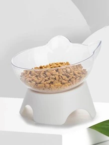 1 pieza Bol para mascotas con diseño de oreja de dibujos animados - transparente - Ver 3