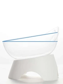 1 pieza Bol para mascotas con diseño de oreja de dibujos animados - transparente - Ver 5