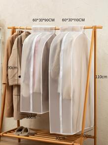 1 pieza Cubierta de polvo de ropa simple - transparente - Ver 6