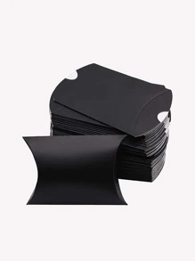 10 hộp gối đen hộp quà tặng tiệc, ngày lễ tình nhân trở lại trường - màu đen - Xem 1