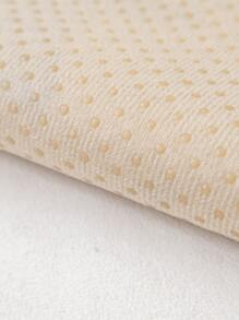 1入組牛圖案沙發巾現代派滌綸扇形飾邊沙發套沙發毯 - 咖啡棕 - 查看 5