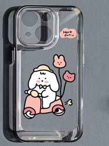 Funda de celular transparente con estampado de dibujos animados - Multicolor - Ver 3