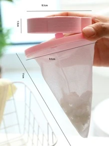 1入組PP洗衣球花卉設計可重複使用家用洗衣烘乾球