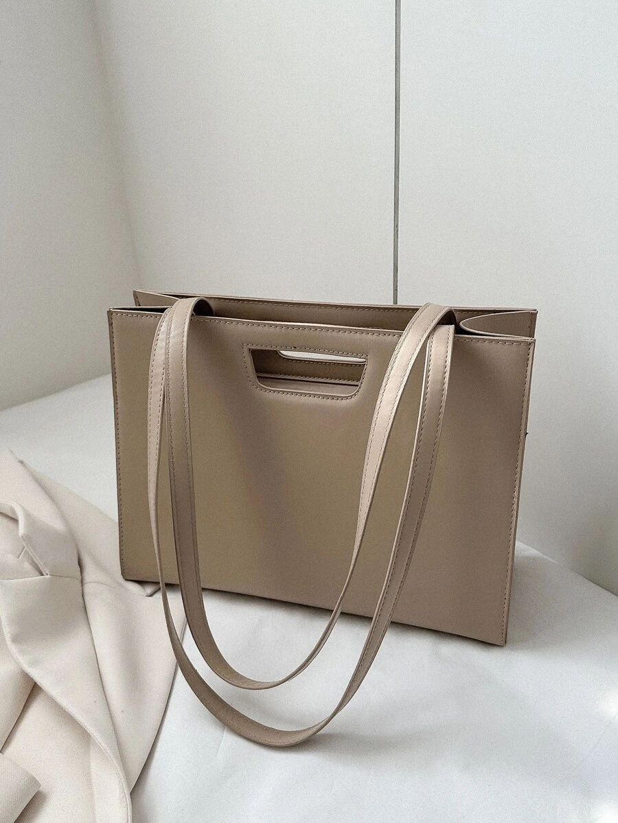Túi Xách tay Nữ - Màu Khaki - Xem 1