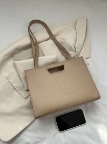 Túi Xách tay Nữ - Màu Khaki - Xem 4