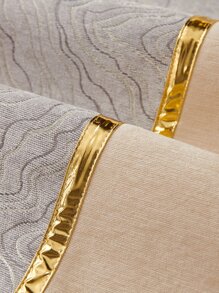 1 Polyester Sofa Khăn Phong Cách Châu Âu Hoa Văn Đá Cẩm Thạch Chống Trơn Trượt Ghế Sofa Chăn Cho Tất Cả Các Mùa - Màu be - Xem 7