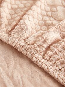 1pc Sofa Towel, Modern Polyester Anti-slip Sofa Cover Blanket For All Season - Beige - View 4