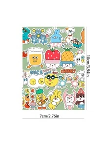 44 cái Hình dán Đồ họa Hoạt hình - Nhiều màu - Xem 3