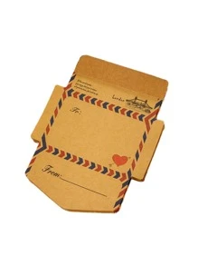 45 piezas nota adhesiva sobre vintage - Caqui - Ver 1