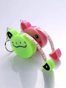 1件随机卡通动物卷尺/直尺 - 彩色 - 查看 2