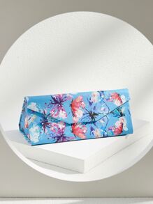 1 Painted Butterfly Folding Glasses Case - Multicolor - View 1