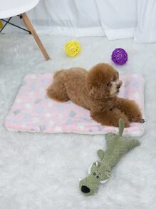 1 tấm lót thùng thú cưng in hình đám mây - Hồng - Xem 7