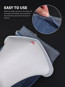 1pc Non-woven Fabric Decorative Webbing, White Double-side DIY Webbing For Sewing - White - View 8