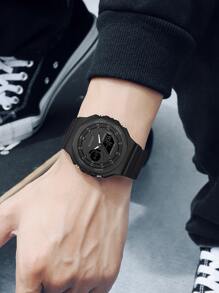 SANDA SANDA Fashion Men's G-Style Sports Electronic Watch Outdoor Waterproof Night Light Watch LED Digital Stopwatch Clock Watch Men's Quartz