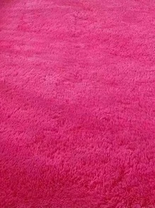 1st polyestermatta, modern rosa fuzzy sovrumsmatta för vardagsrum