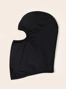 1 Miếng Nam Ngụy trang áo có mũ Mũ Với Chống nắng Và Gấp đôi Lỗ Khẩu trang Đối với Các hoạt động ngoài trời , Mùa hè - màu đen - Xem 3