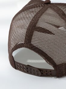 Men Two Tone Trucker Hat - Multicolor - View 4