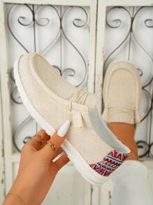 Giày Giản dị Nữ - Màu be - Xem 2