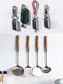 1入組透明亞克力極簡透明雙面膠帶 - 無色 - 查看 8